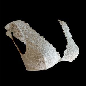 Victoria’s Secret white lace soft bralette